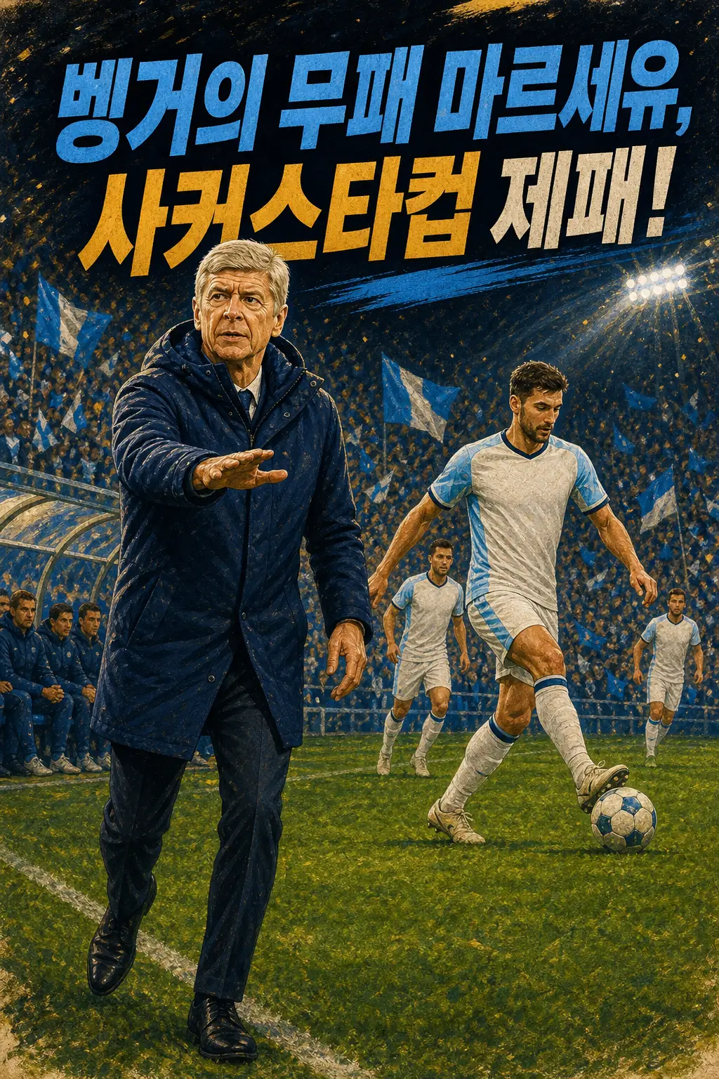 벵거의 무패 마르세유, 사커스타컵 제패!