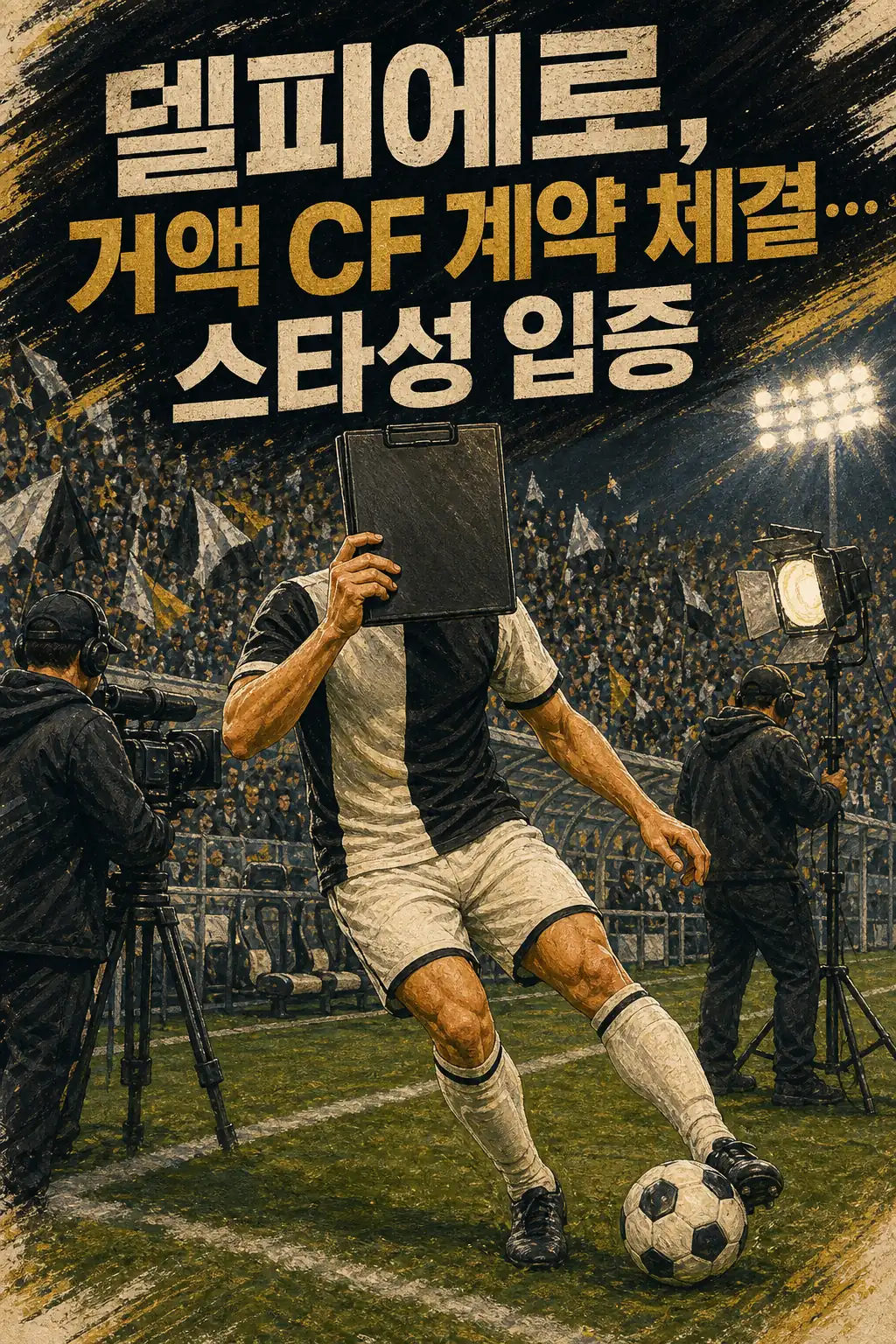 델피에로, 거액 CF 계약 체결…스타성 입증
