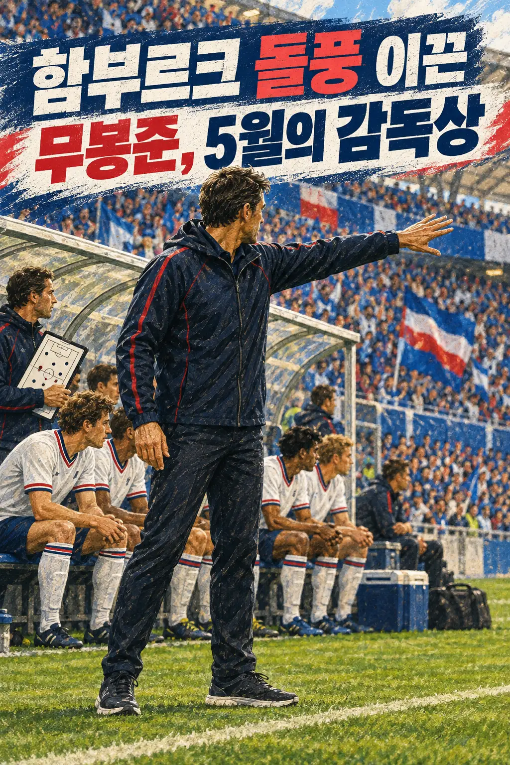 함부르크 돌풍 이끈 무봉준, 5월의 감독상