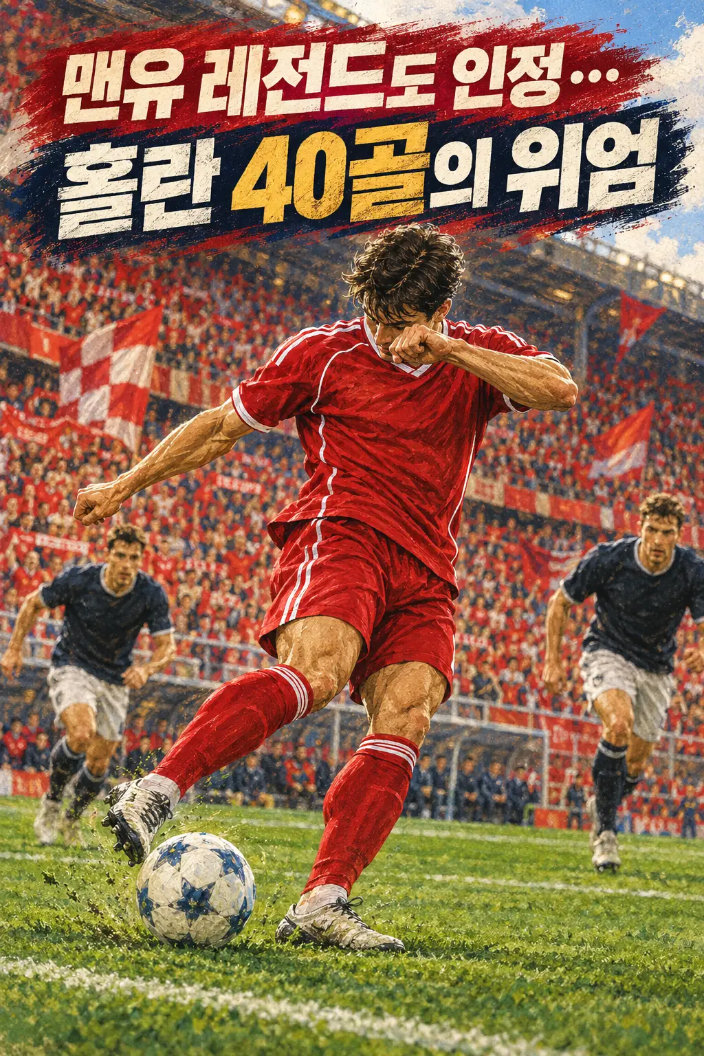 맨유 레전드도 인정…홀란 40골의 위엄