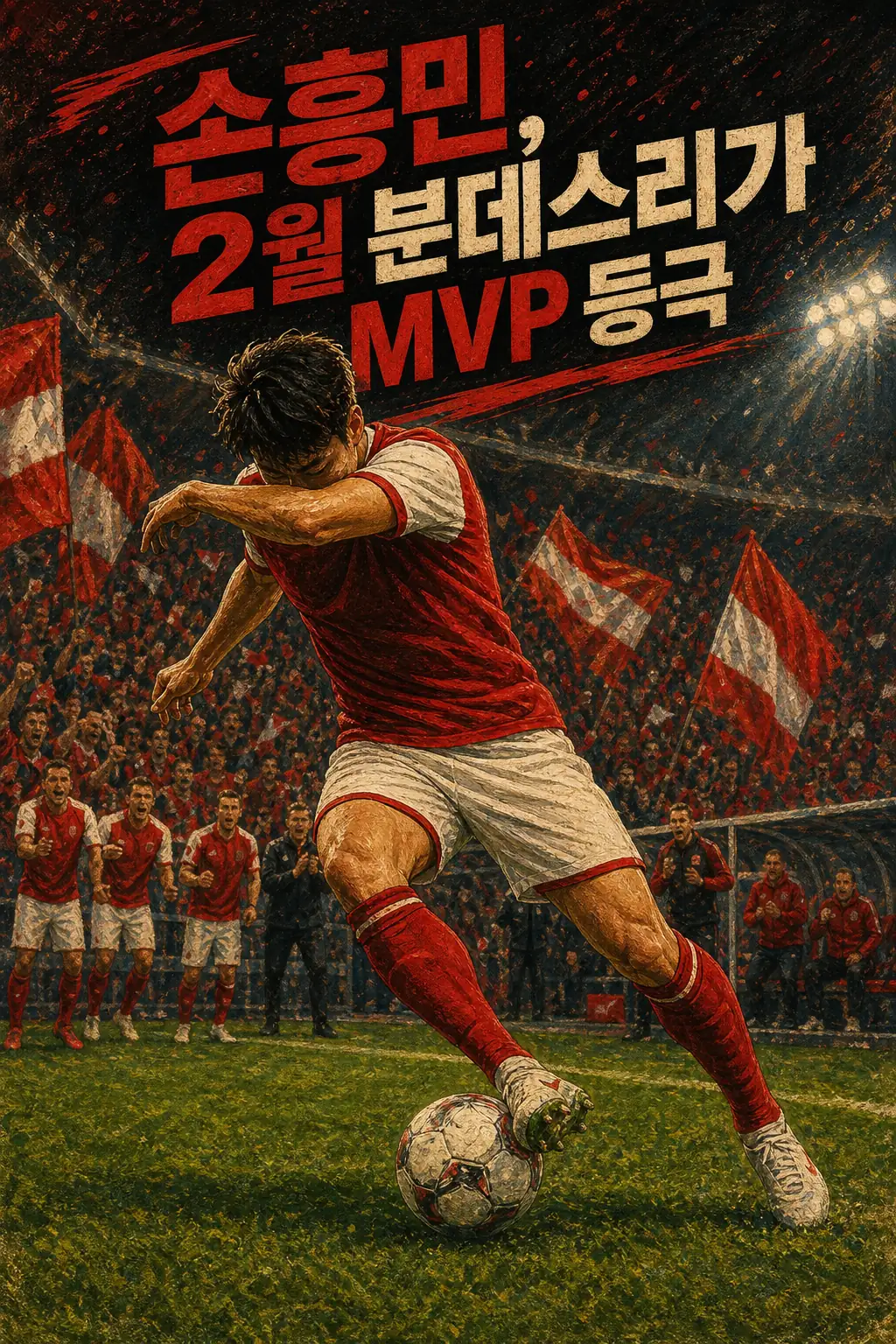 손흥민, 2월 분데스리가 MVP 등극