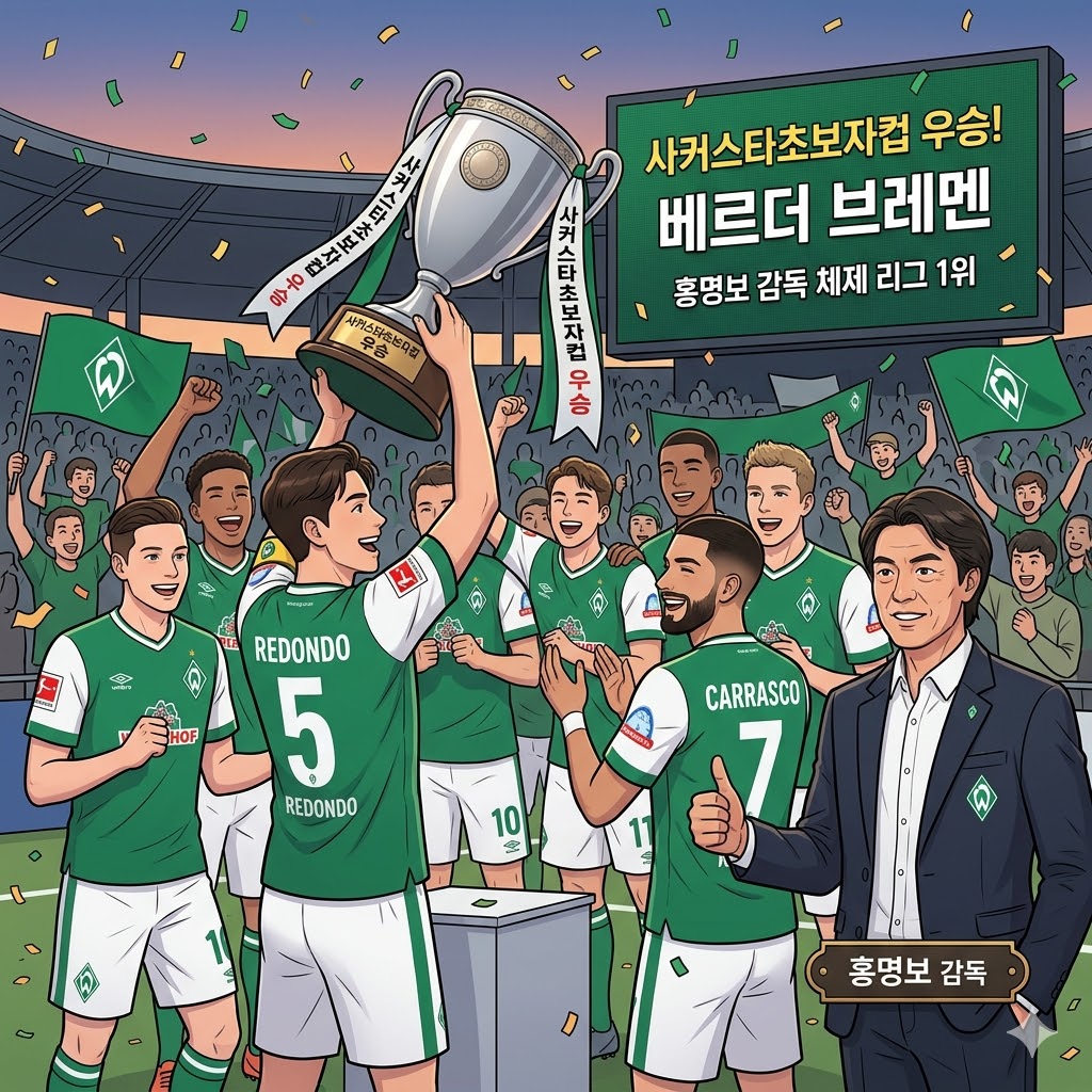 홍명보의 브레멘, 컵 우승으로 [최강] 입증하다