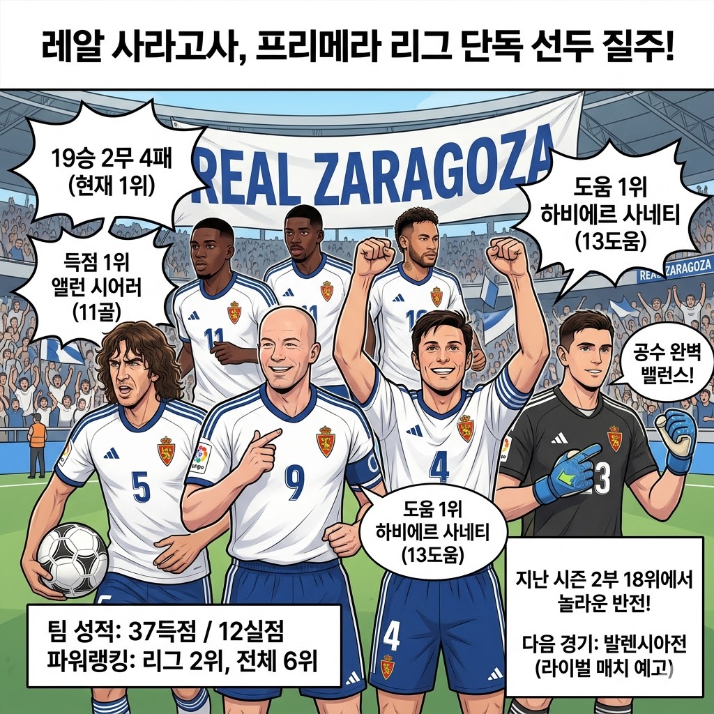[무적 사라고사] 리그 왕좌 예약 완료!