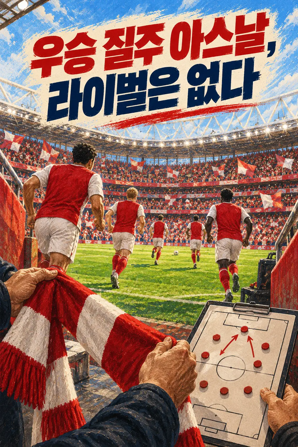 우승 질주 아스날, 라이벌은 없다