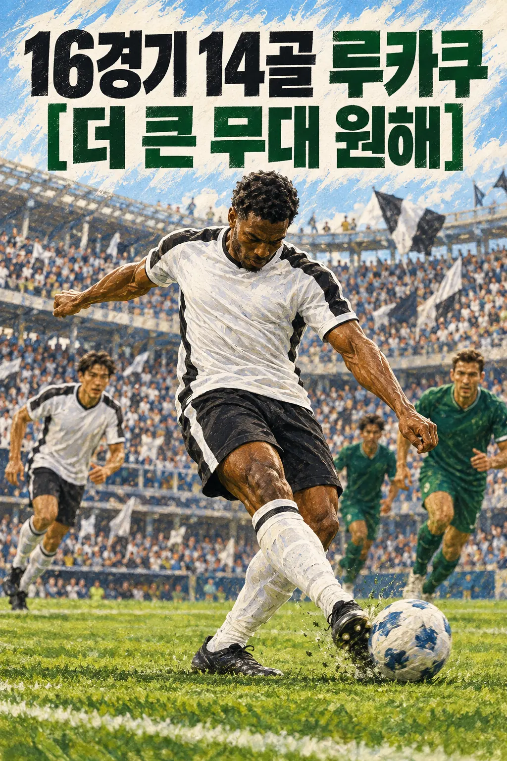 16경기 14골 루카쿠 [더 큰 무대 원해]