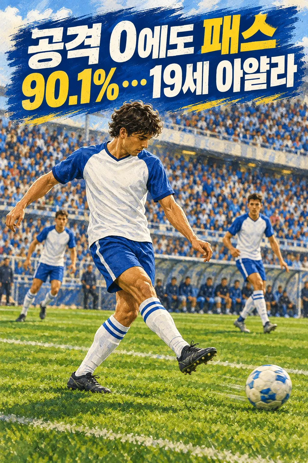 공격 0에도 패스 90.1%…19세 아얄라