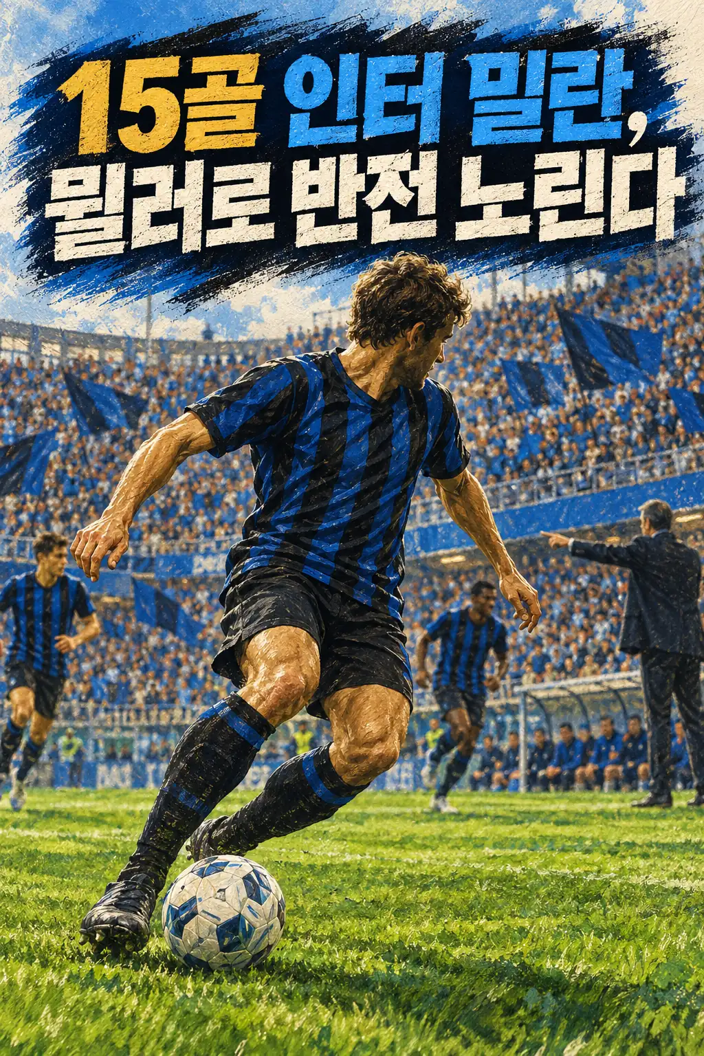 15골 인터 밀란, 뮐러로 반전 노린다