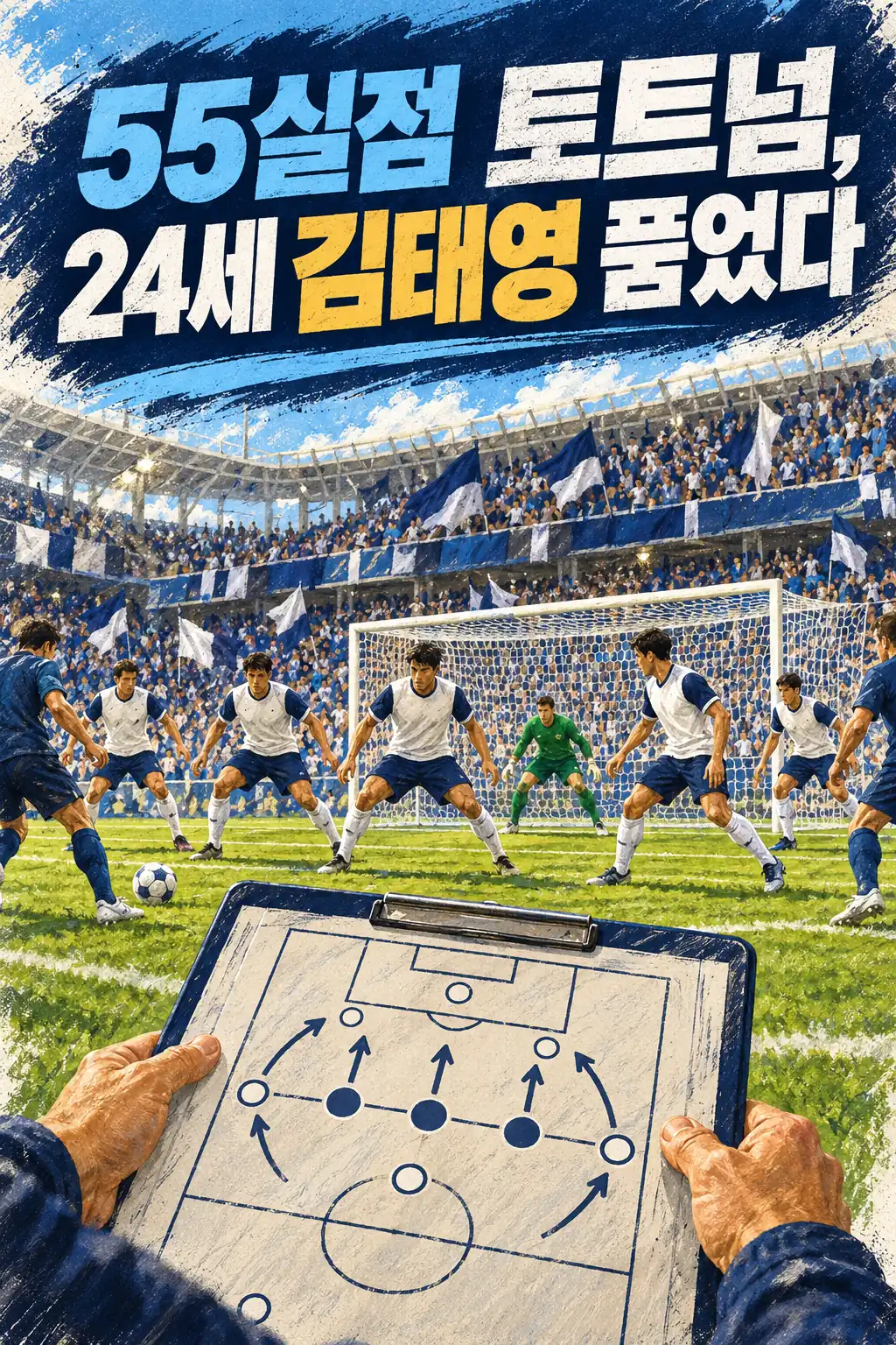 55실점 토트넘, 24세 김태영 품었다
