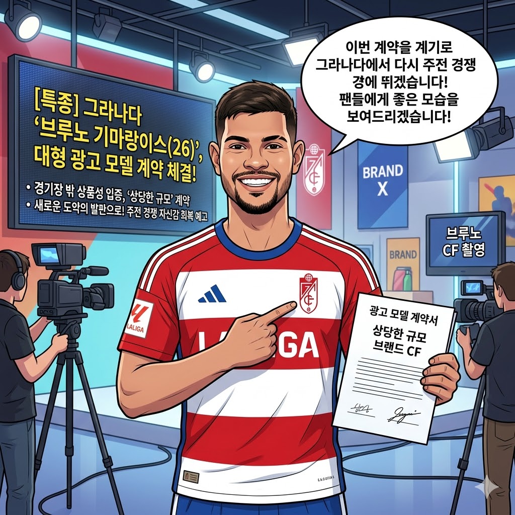 출전 0경기에도 CF 대박, 브루노 기마랑이스의 반전