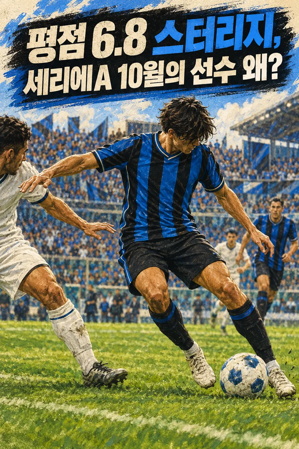 평점 6.8 스터리지, 세리에A 10월의 선수 왜?
