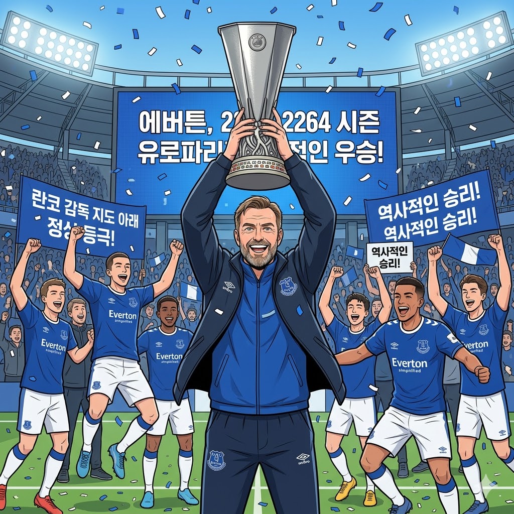 [돌풍] 란코의 에버튼, 유로파 리그 제패!