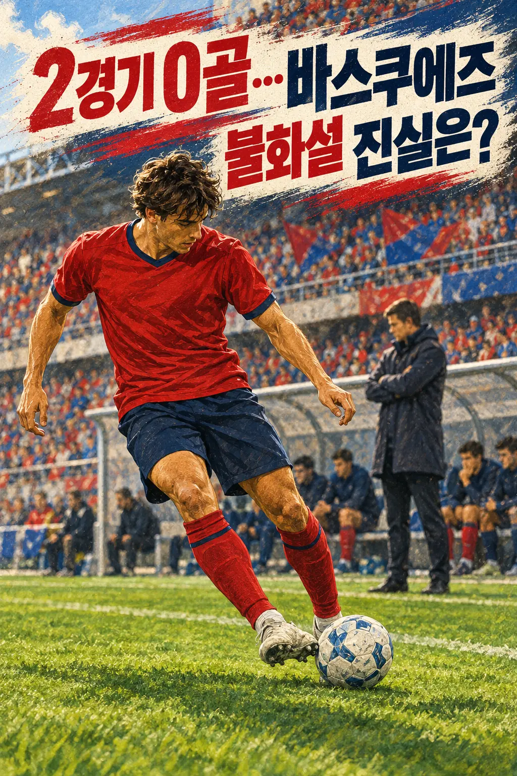 2경기 0골…바스쿠에즈 불화설 진실은?