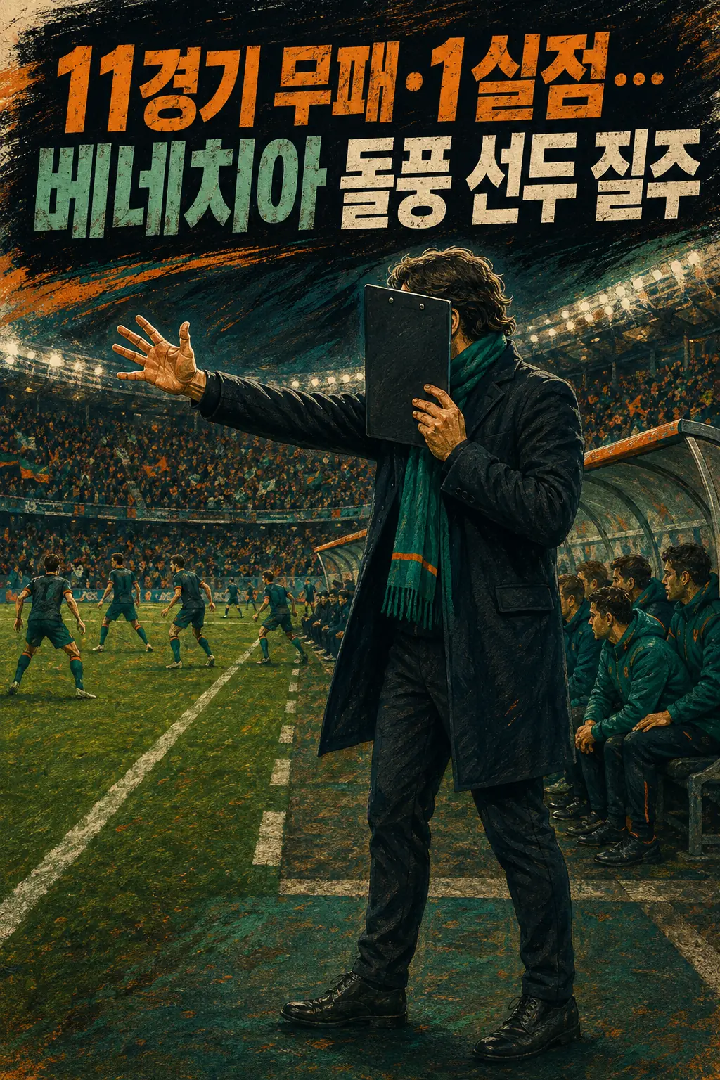 11경기 무패·1실점…베네치아 돌풍 선두 질주