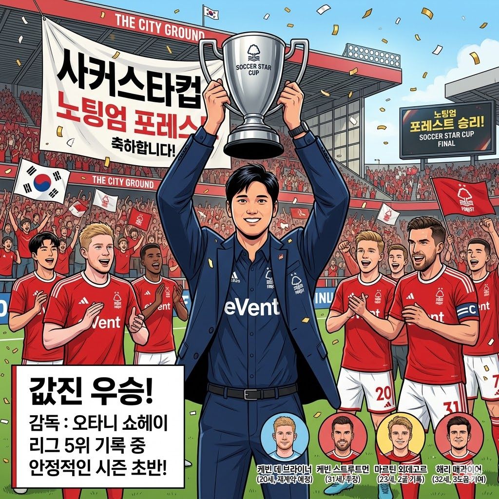 [축구감독 오타니] 사커스타컵 우승!
