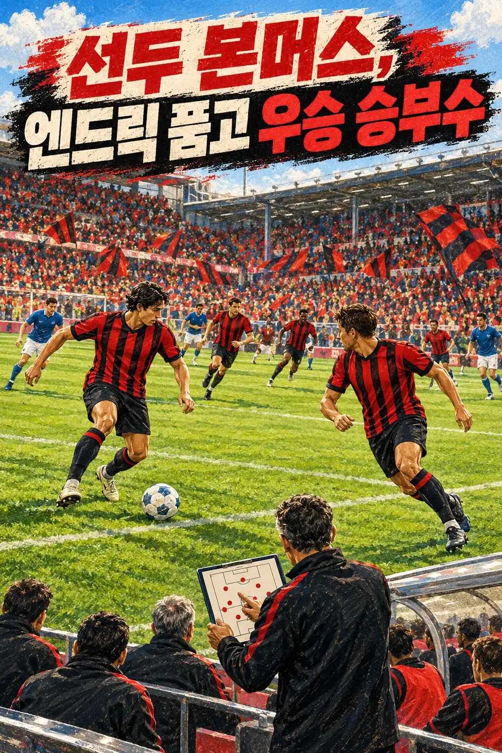 선두 본머스, 엔드릭 품고 우승 승부수