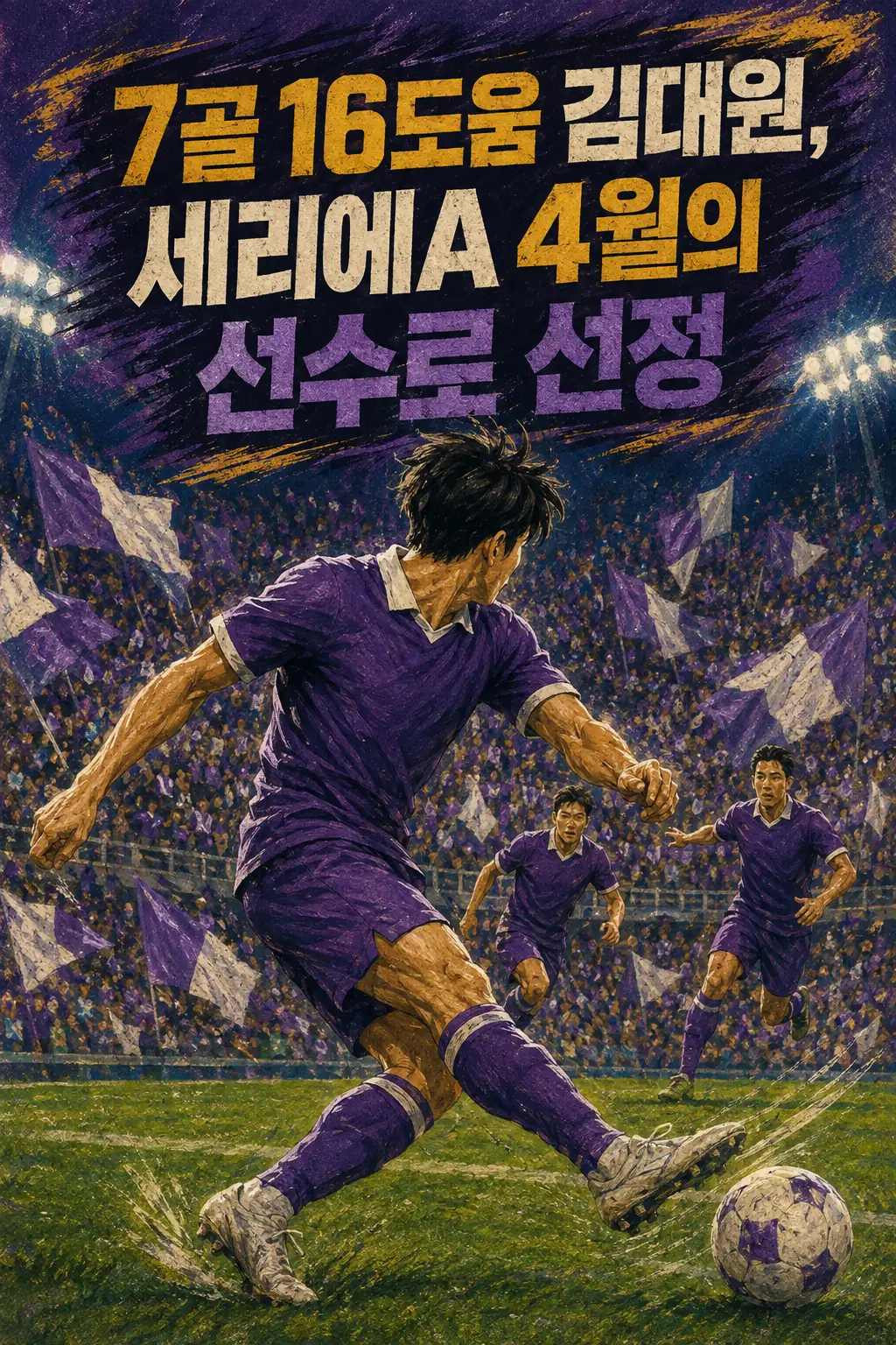 7골 16도움 김대원, 세리에A 4월의 선수로 선정