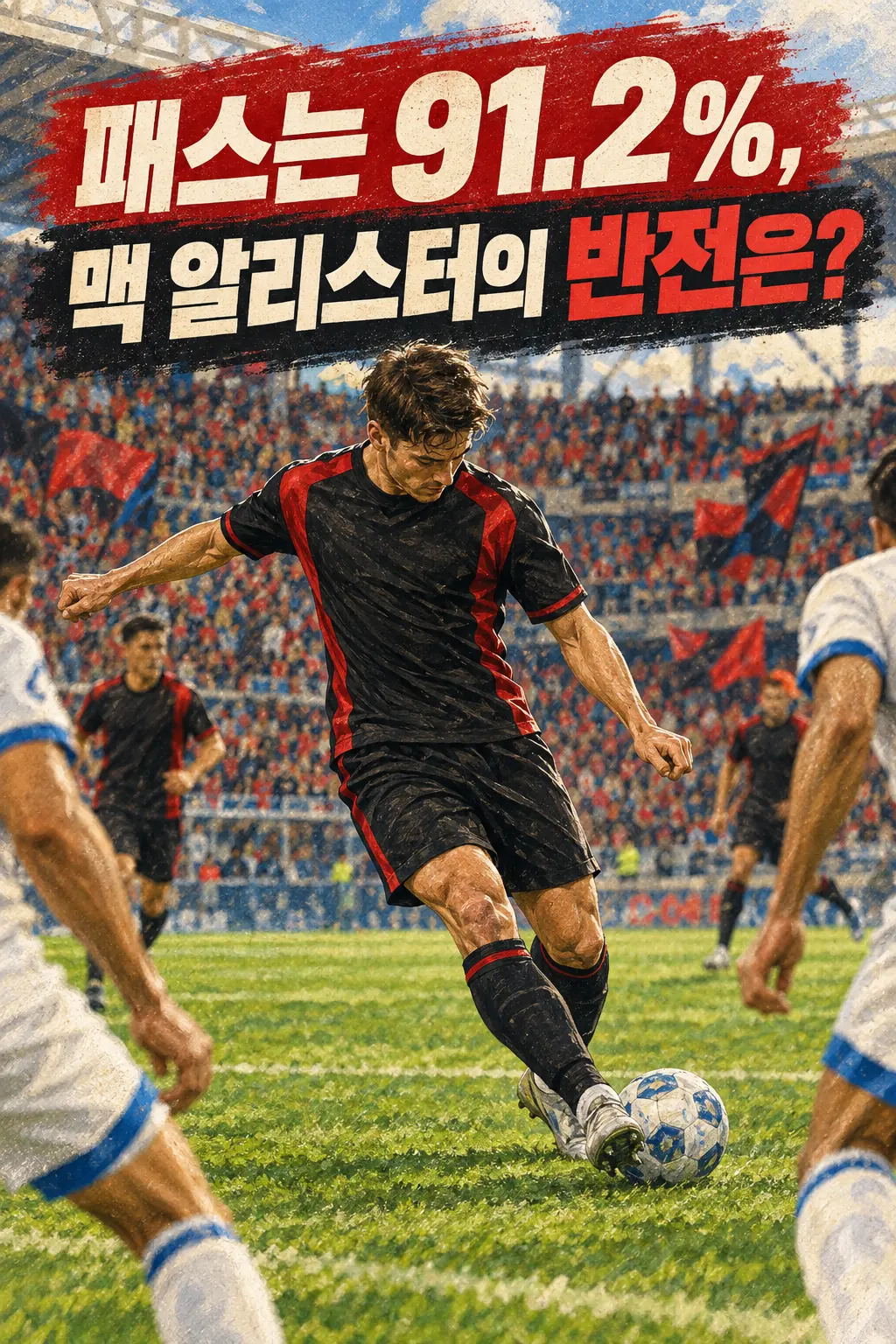 패스는 91.2%, 맥 알리스터의 반전은?