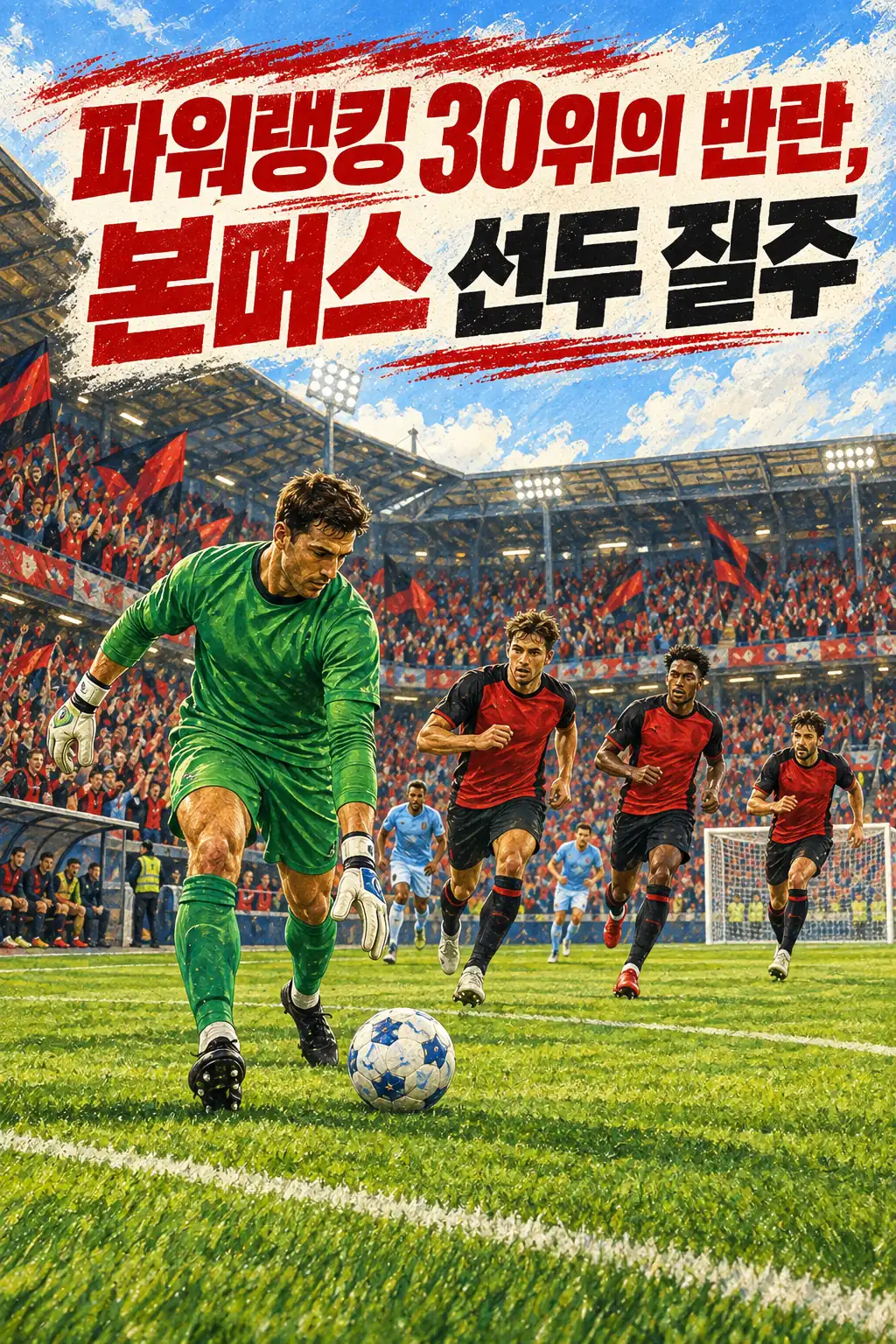 파워랭킹 30위의 반란, 본머스 선두 질주