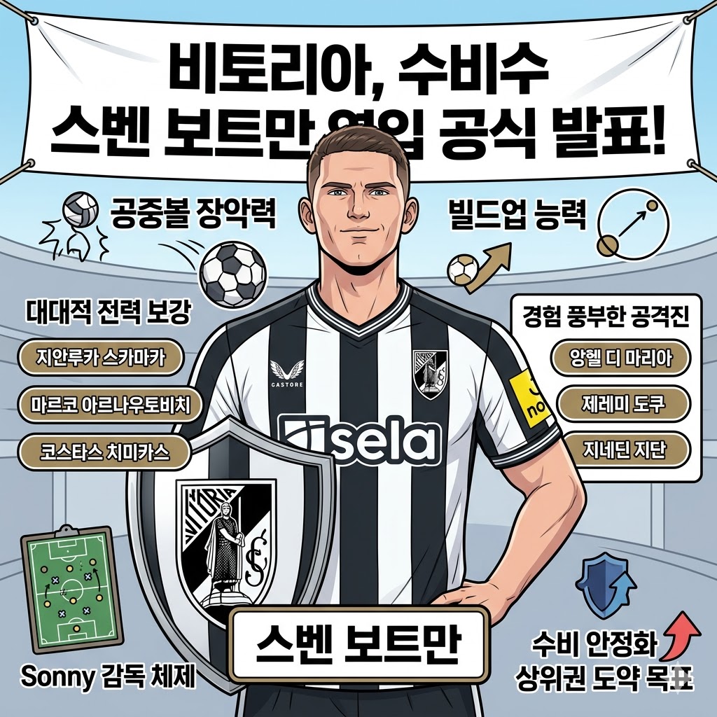비토리아, 보트만 영입으로 [꿈의 수비] 완성 나선다
