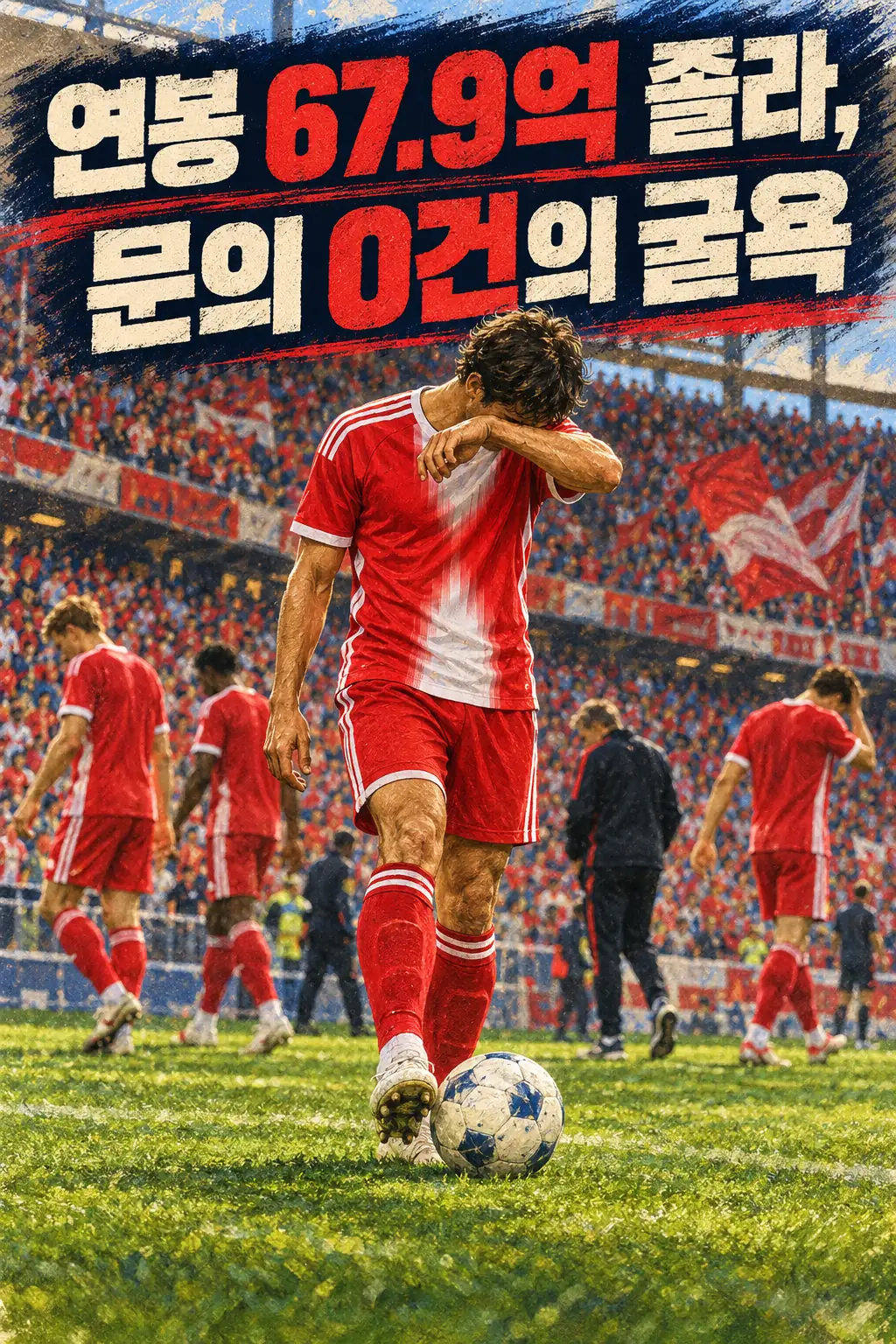 연봉 67.9억 졸라, 문의 0건의 굴욕