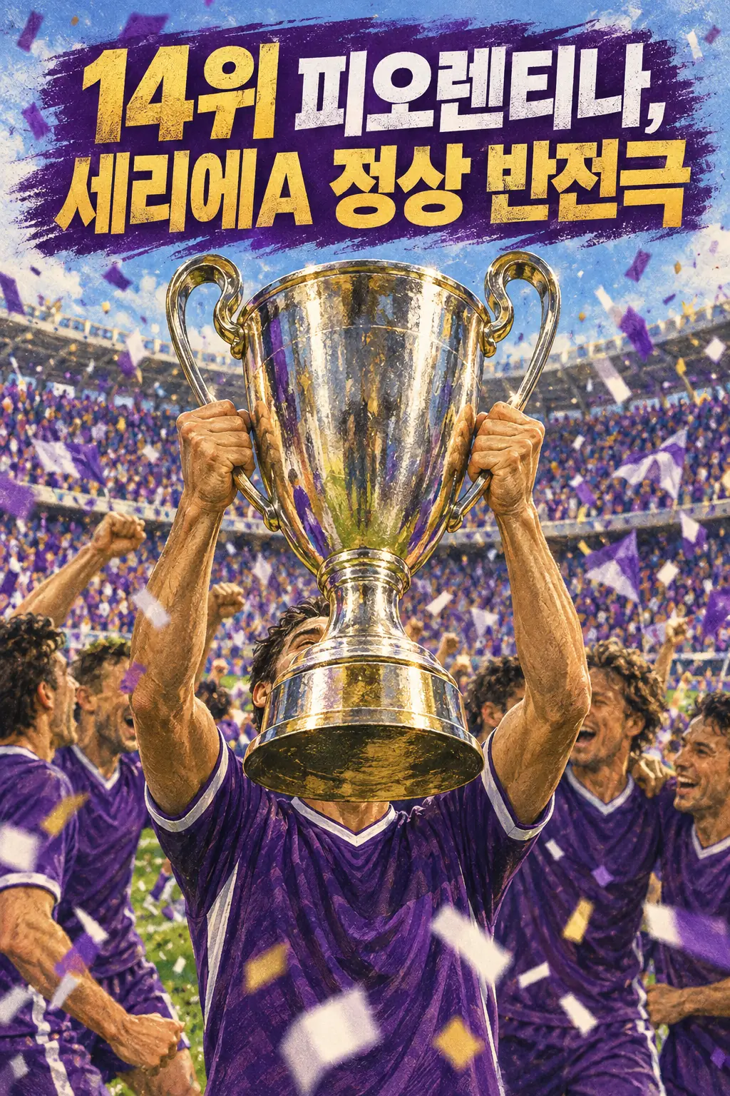14위 피오렌티나, 세리에A 정상 반전극