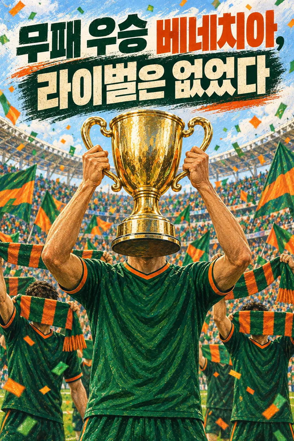 무패 우승 베네치아, 라이벌은 없었다