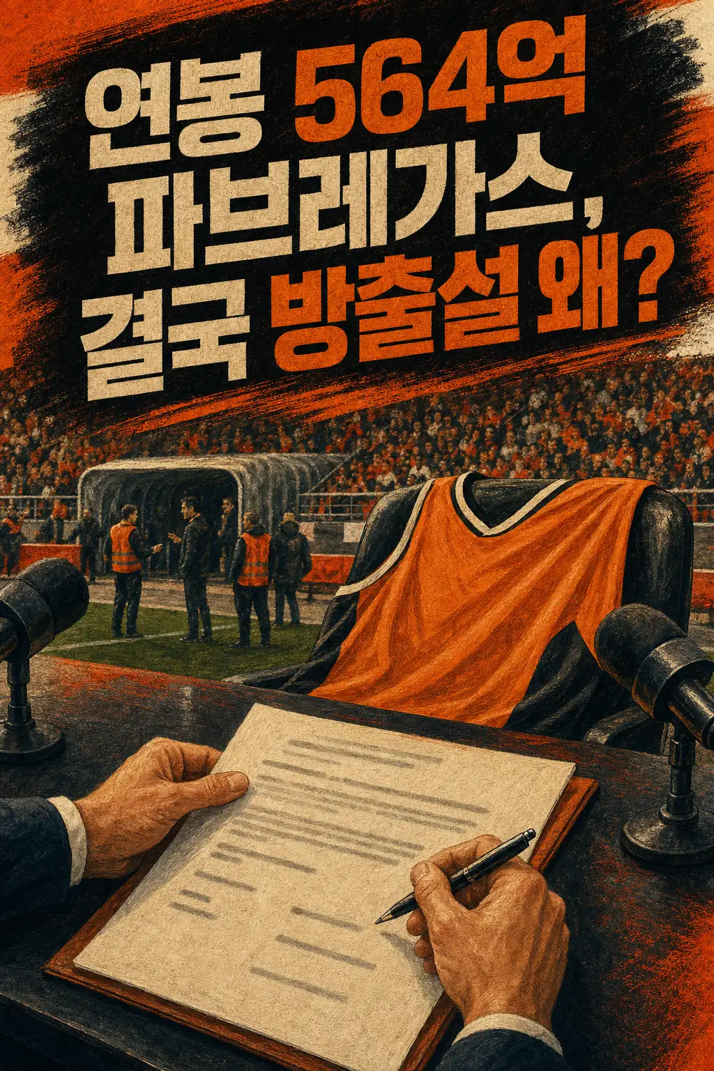 연봉 564억 파브레가스, 결국 방출설 왜?