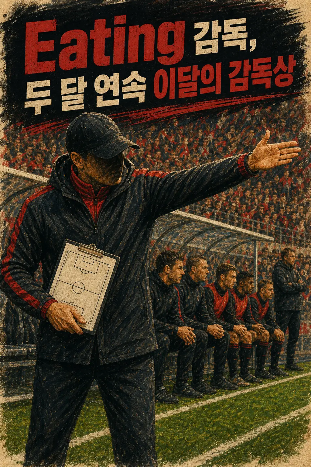 Eating 감독, 두 달 연속 이달의 감독상
