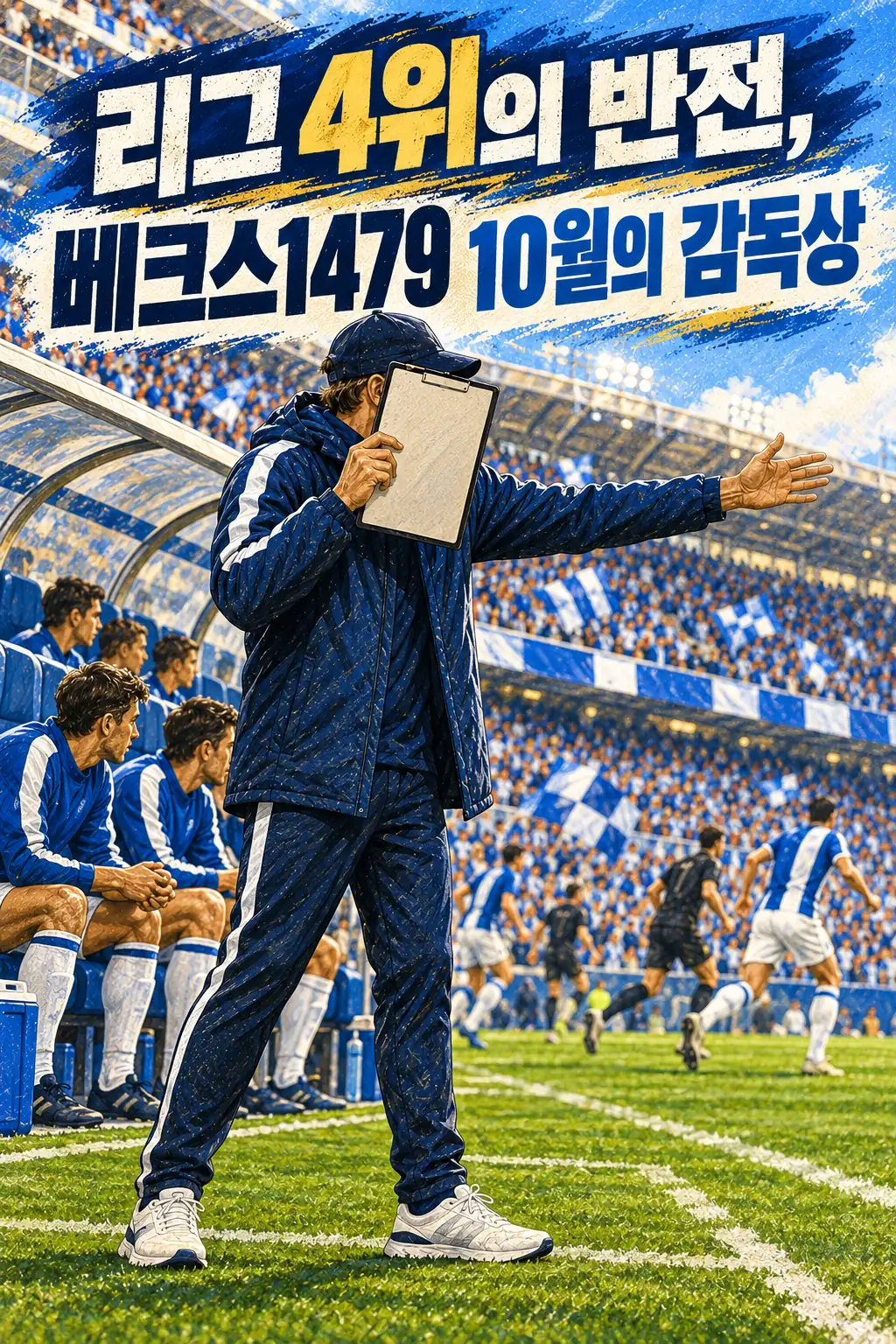 리그 4위의 반전, 베크스1479 10월의 감독상