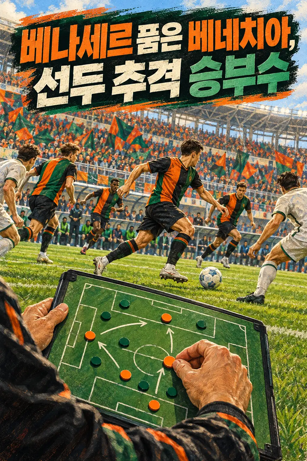 베나세르 품은 베네치아, 선두 추격 승부수