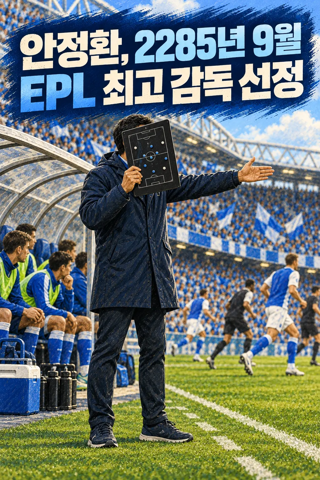 안정환, 2285년 9월 EPL 최고 감독 선정