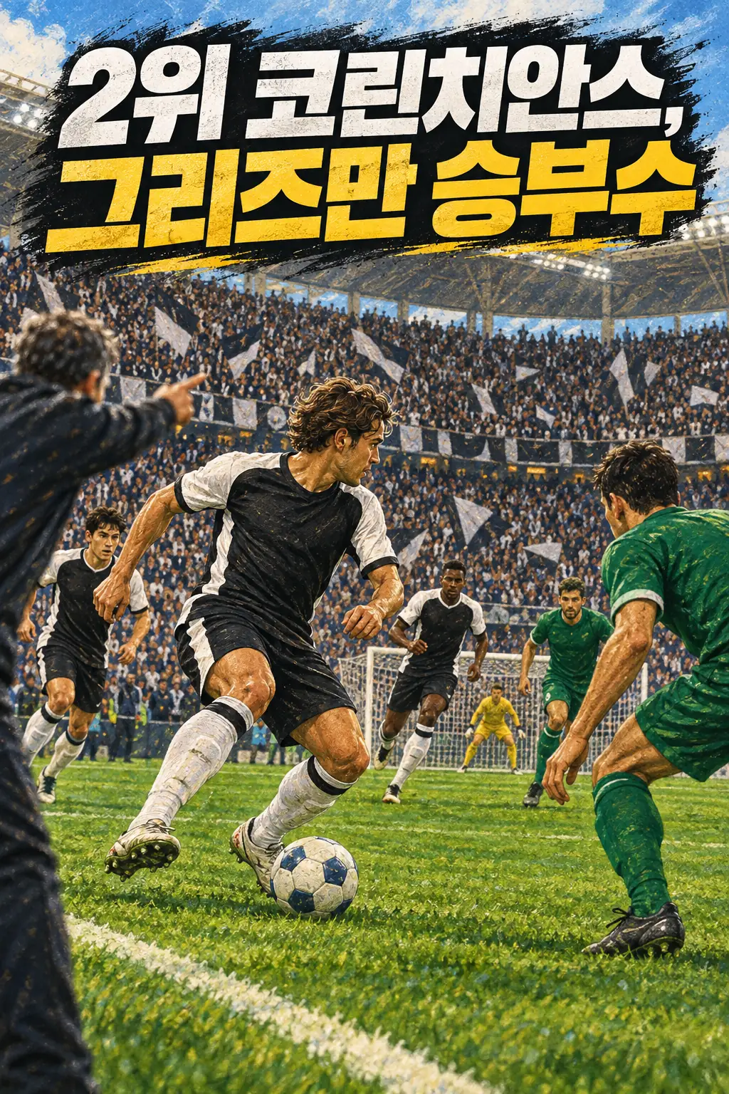 2위 코린치안스, 그리즈만 승부수
