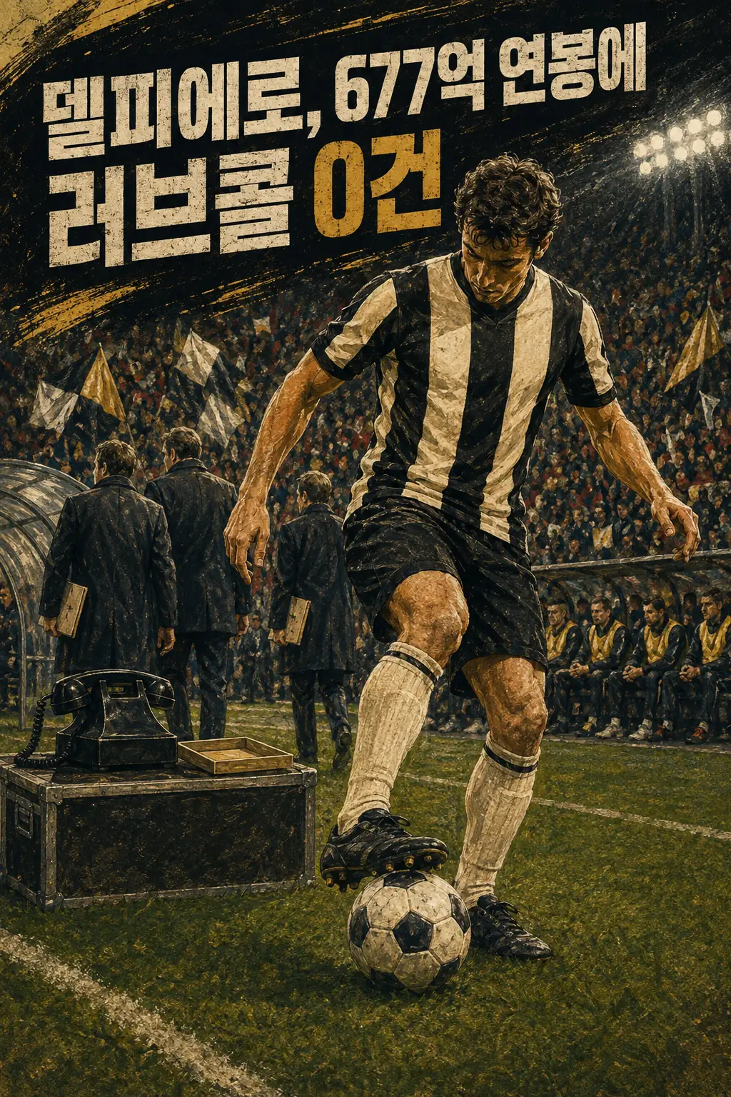 델피에로, 677억 연봉에 러브콜 0건