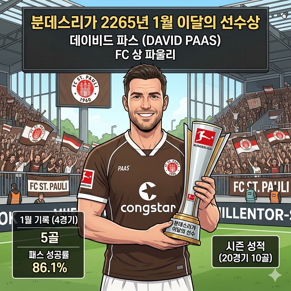 [주전 감사] 파스, 4년 만의 부활! 1월의 MVP