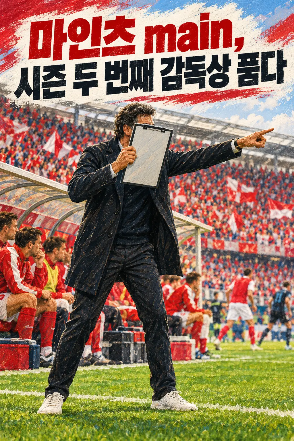 마인츠 main, 시즌 두 번째 감독상 품다