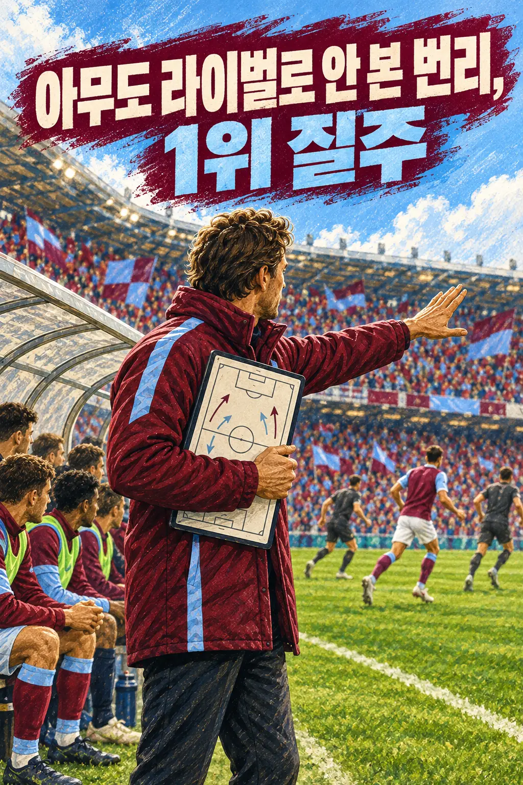 아무도 라이벌로 안 본 번리, 1위 질주