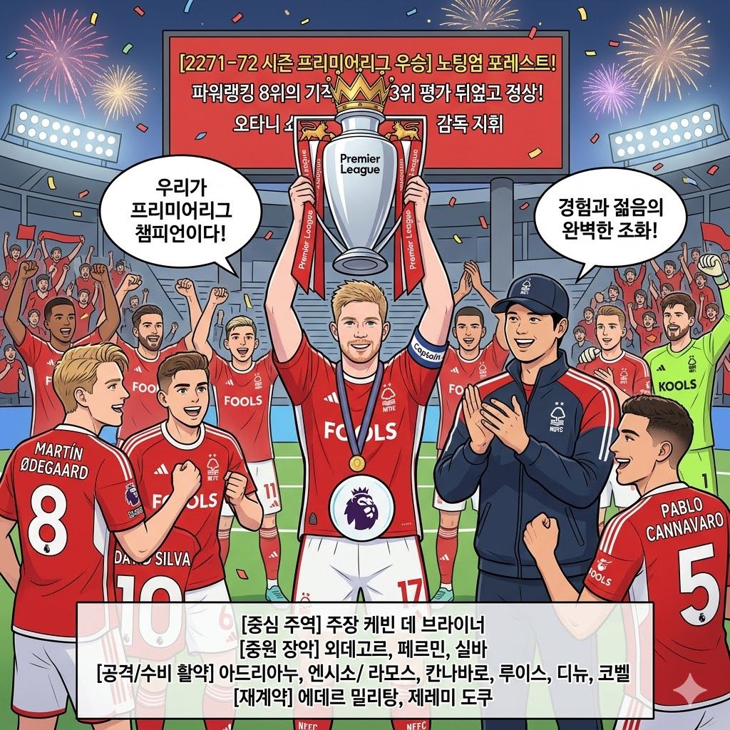 파워랭킹 8위의 반란, 포레스트 정상 등극!