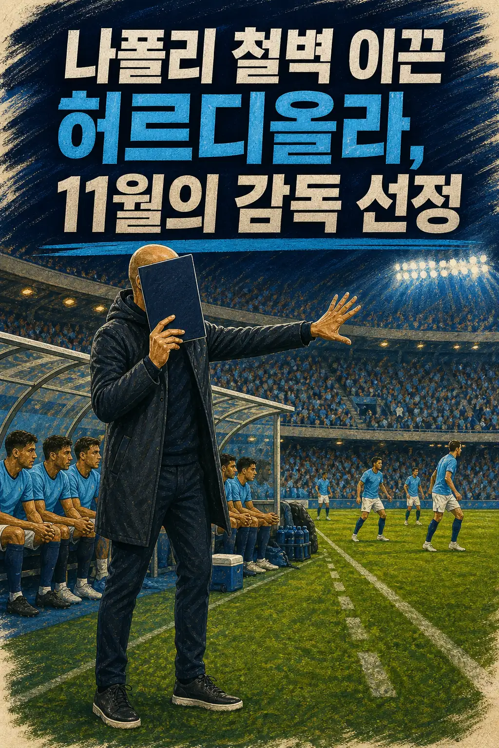 나폴리 철벽 이끈 허르디올라, 11월의 감독 선정