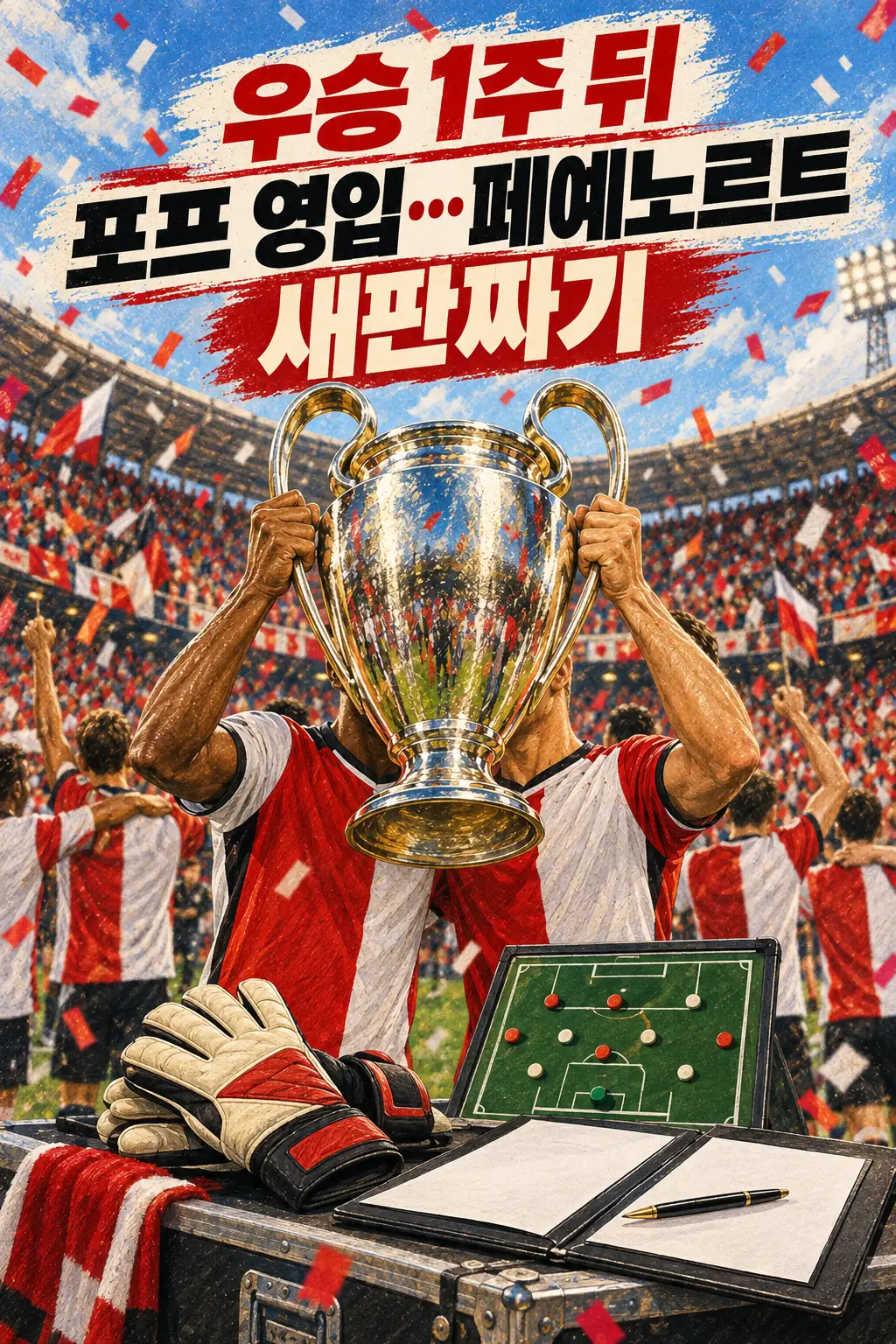 우승 1주 뒤 포프 영입…페예노르트 새판짜기