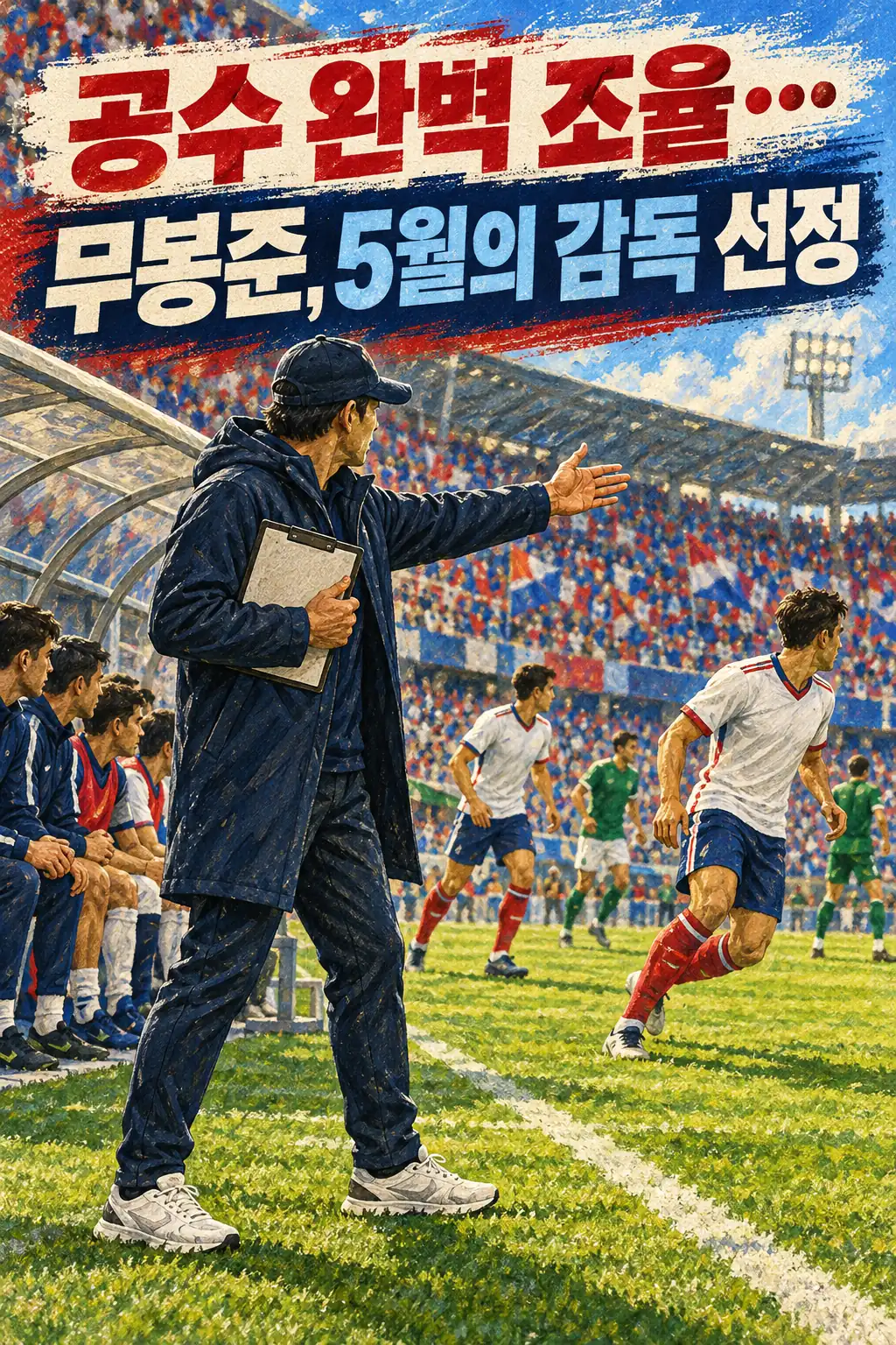공수 완벽 조율…무봉준, 5월의 감독 선정
