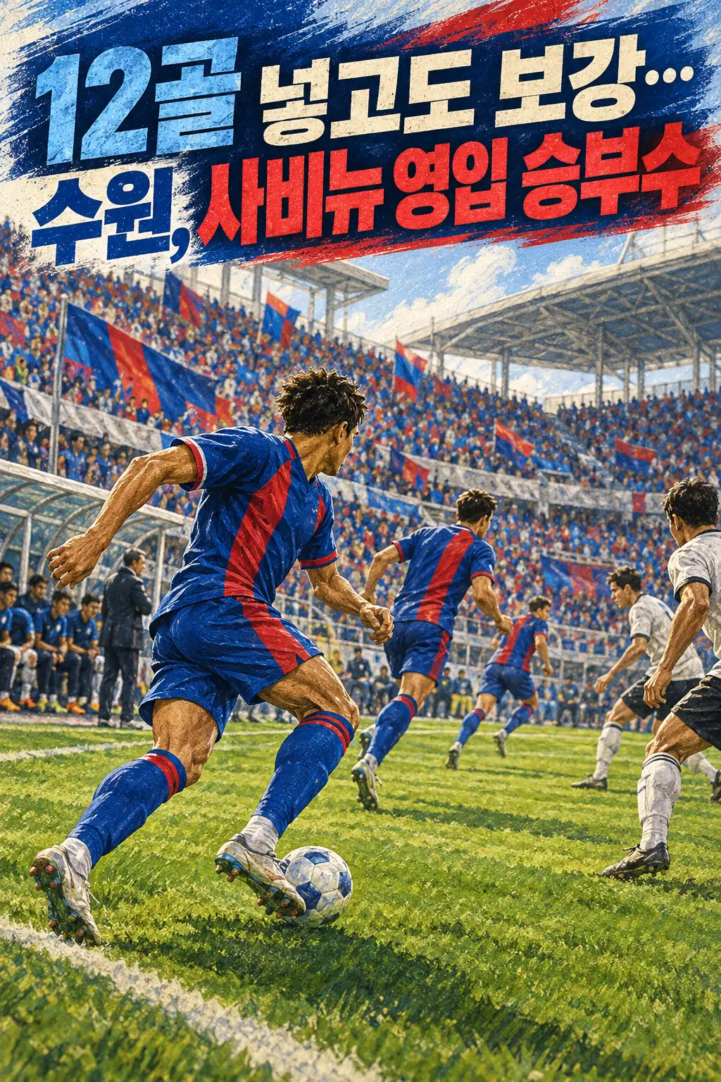 12골 넣고도 보강…수원, 사비뉴 영입 승부수