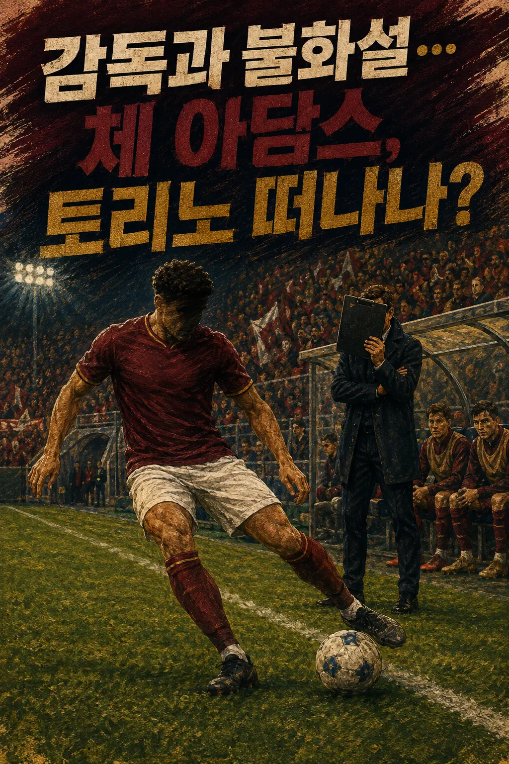감독과 불화설…체 아담스, 토리노 떠나나?