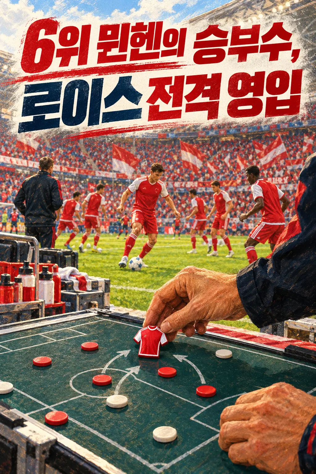 6위 뮌헨의 승부수, 로이스 전격 영입
