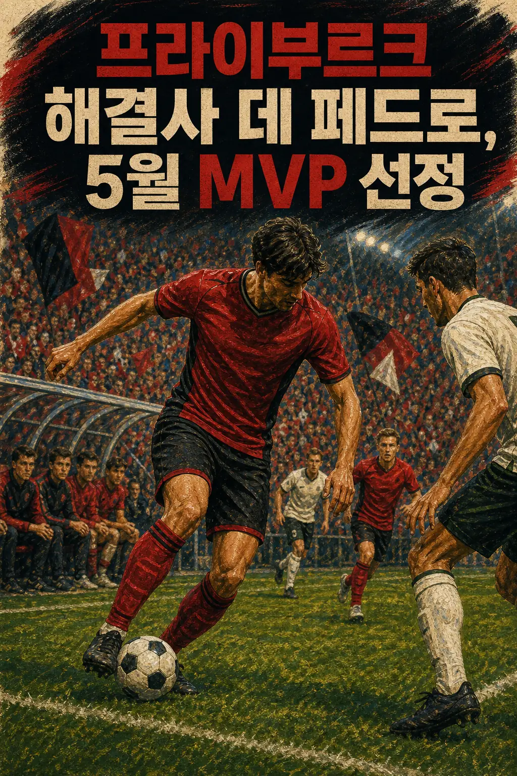 프라이부르크 해결사 데 페드로, 5월 MVP 선정