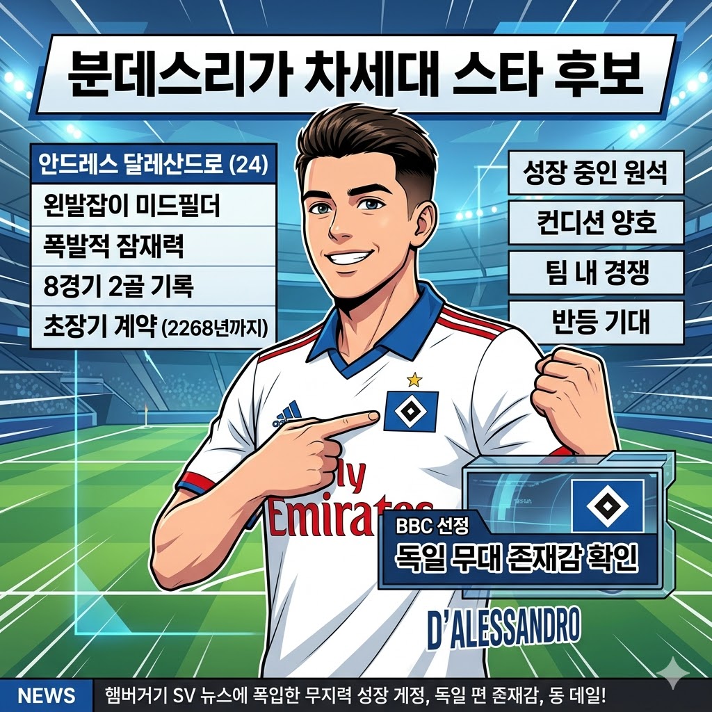 함부르크 달레산드로, [차세대 스타] 등극할까