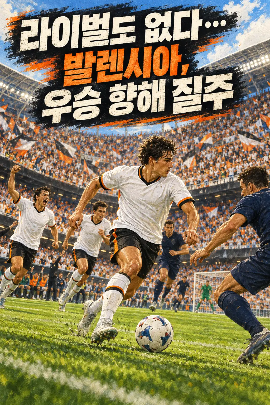라이벌도 없다…발렌시아, 우승 향해 질주