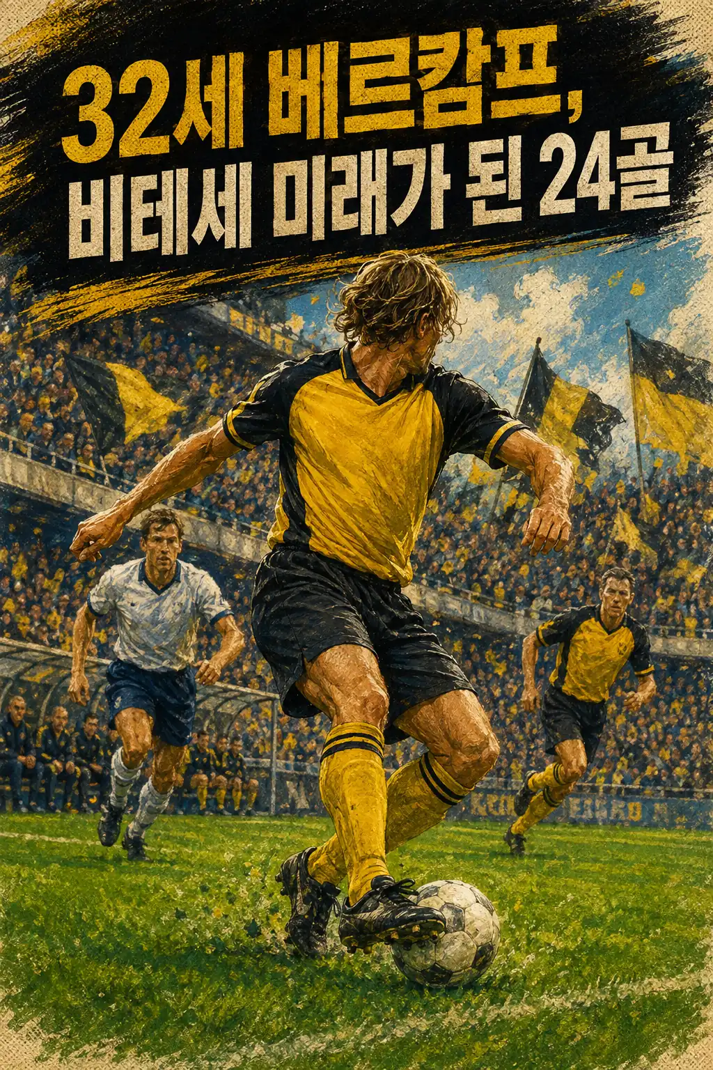 32세 베르캄프, 비테세 미래가 된 24골