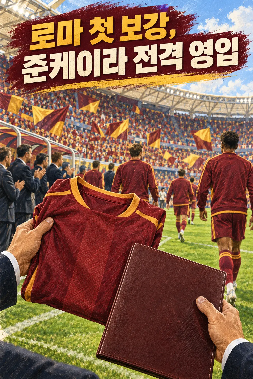 로마 첫 보강, 준케이라 전격 영입