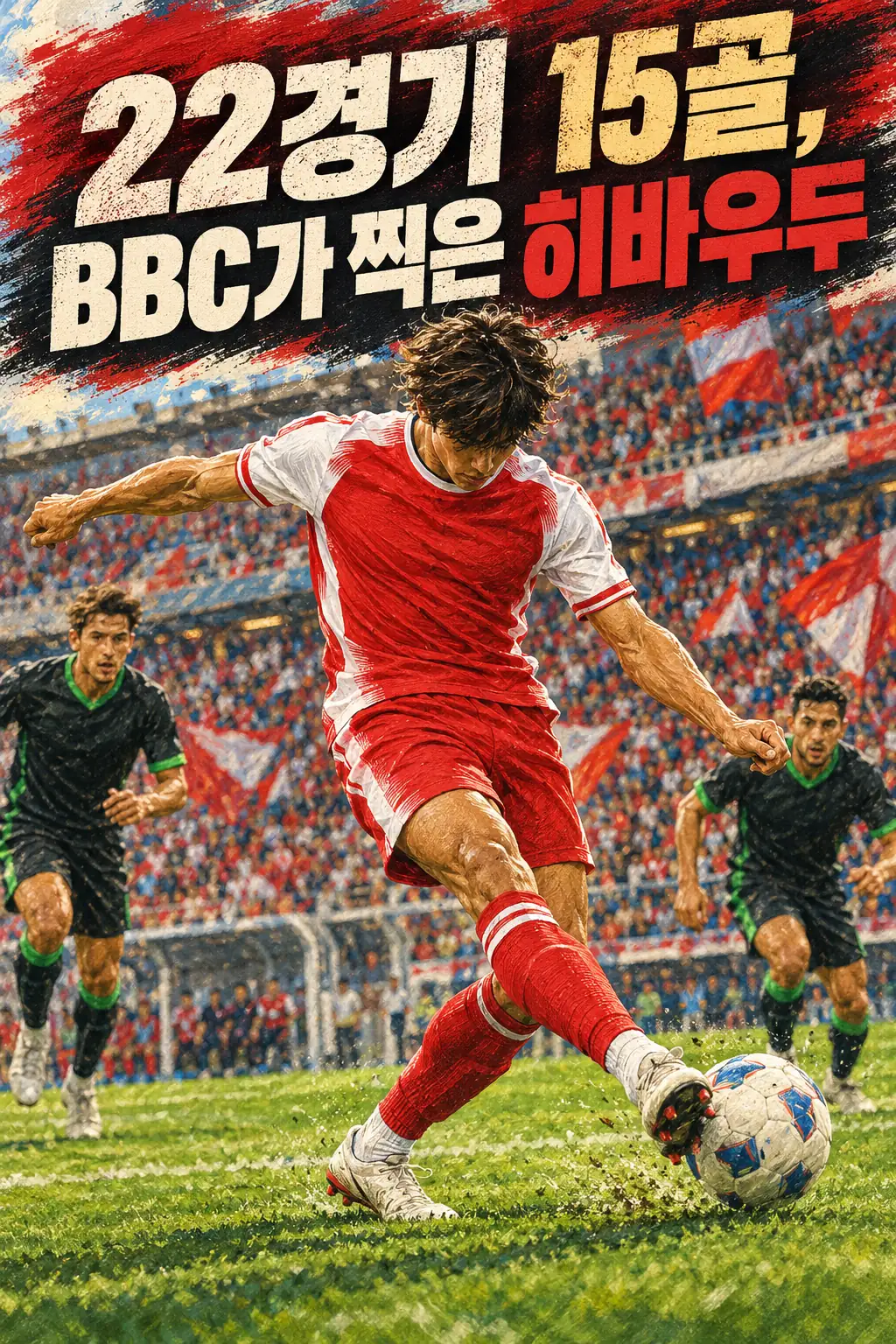 22경기 15골, BBC가 찍은 히바우두