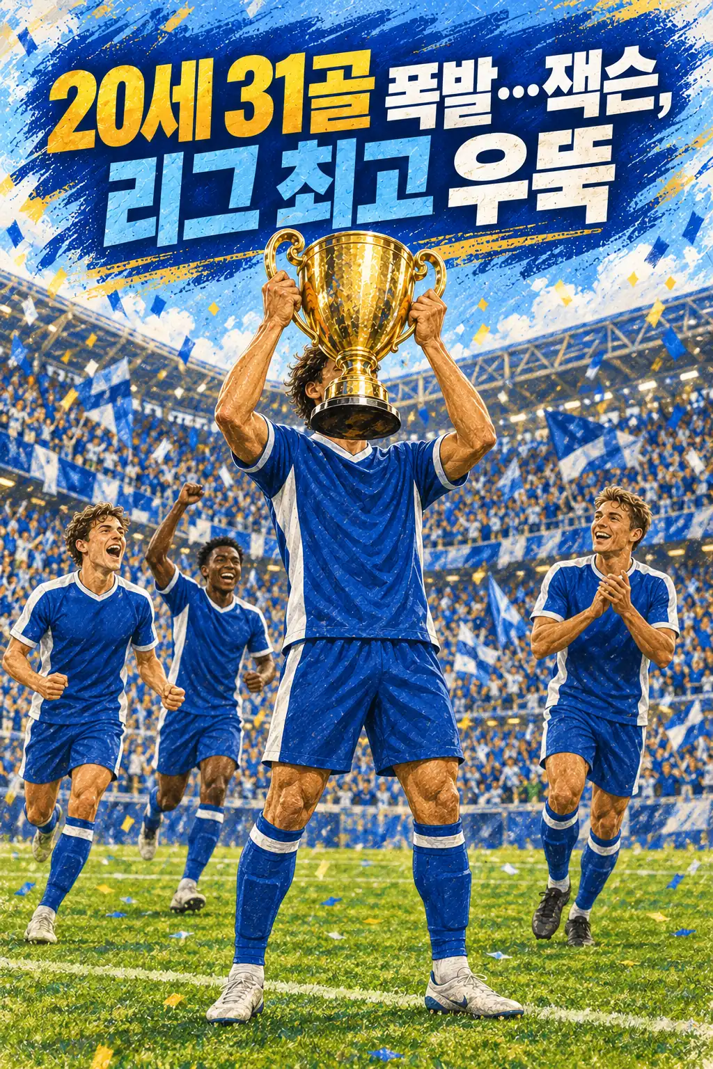 20세 31골 폭발…잭슨, 리그 최고 우뚝